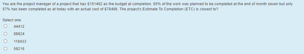 Solved You are the project manager of a project that has | Chegg.com
