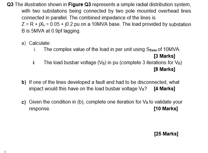 Solved Q3 The illustration shown in Figure Q3 represents a | Chegg.com