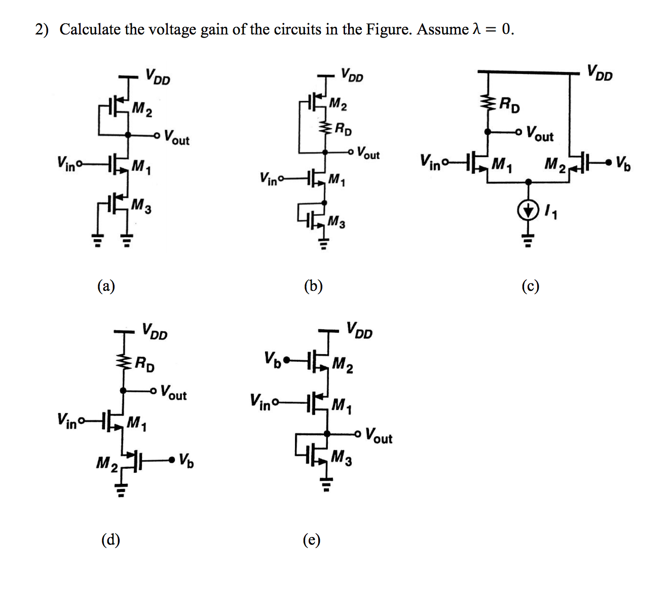 Gain Of A Circuit