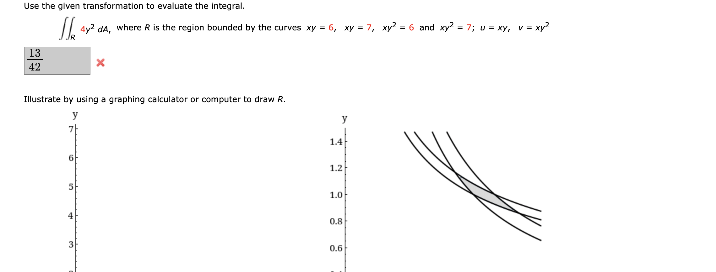 solved-use-the-given-transformation-to-evaluate-the-chegg