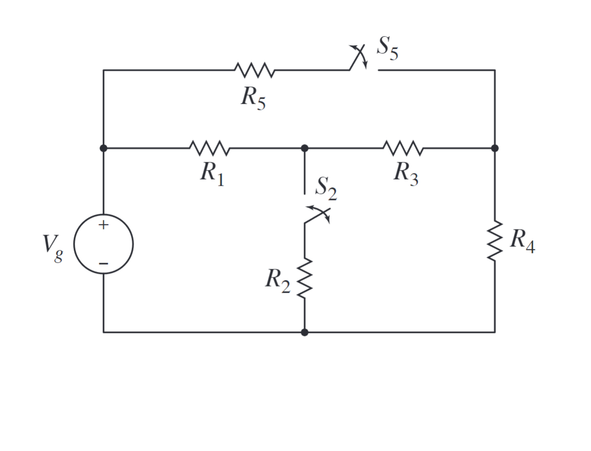 Solved 5. ﻿Consider The Circuit Shown On The Previous Page | Chegg.com