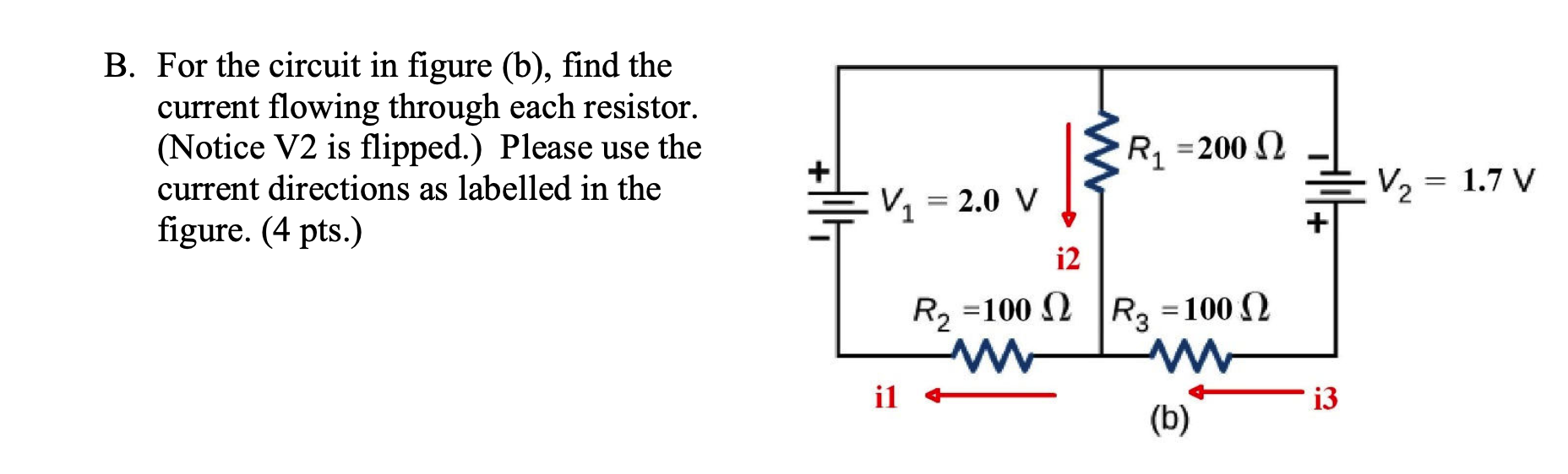 Solved A. For the circuit in figure (a), find the current | Chegg.com