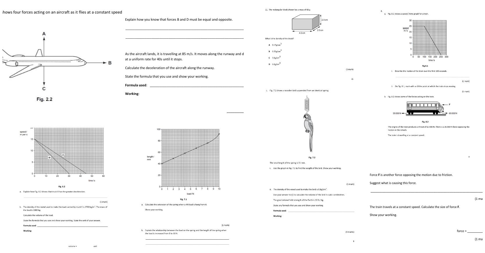 Solved 11. The rectangular Dick shown has a mass of 42: hows | Chegg.com