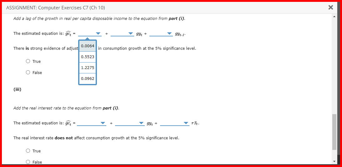 1. Computer Exercise C7 For this exercise you will be | Chegg.com