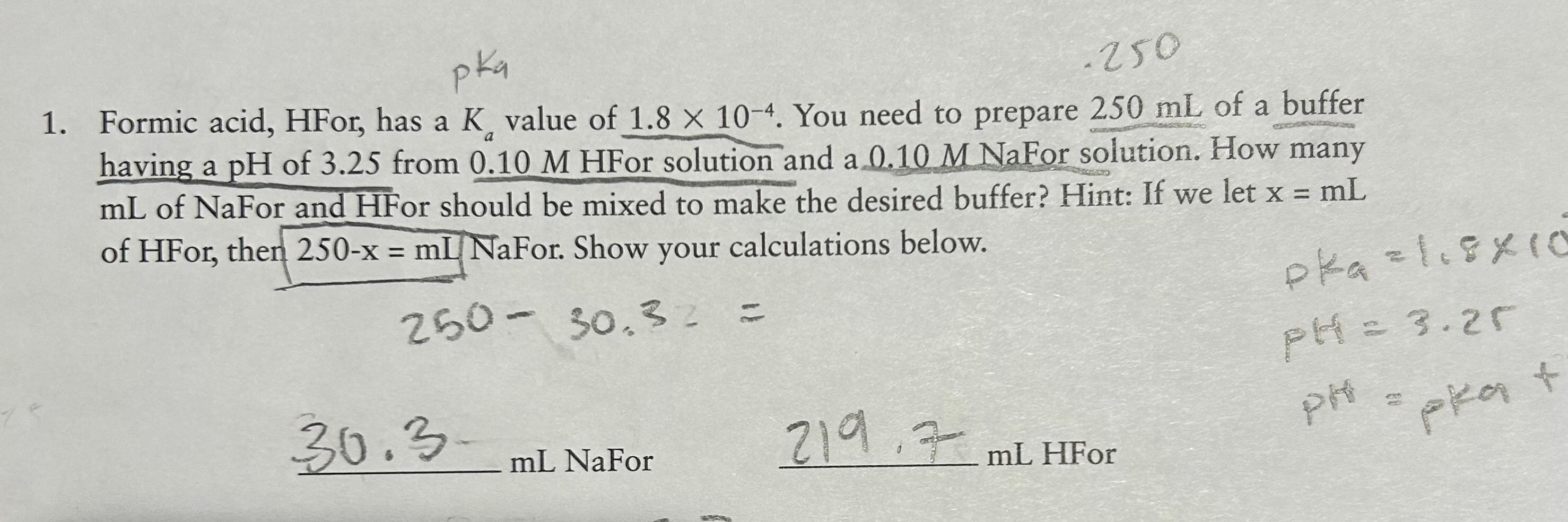 formic-acid-hfor-has-a-ka-value-of-1-8-10-4-you-chegg