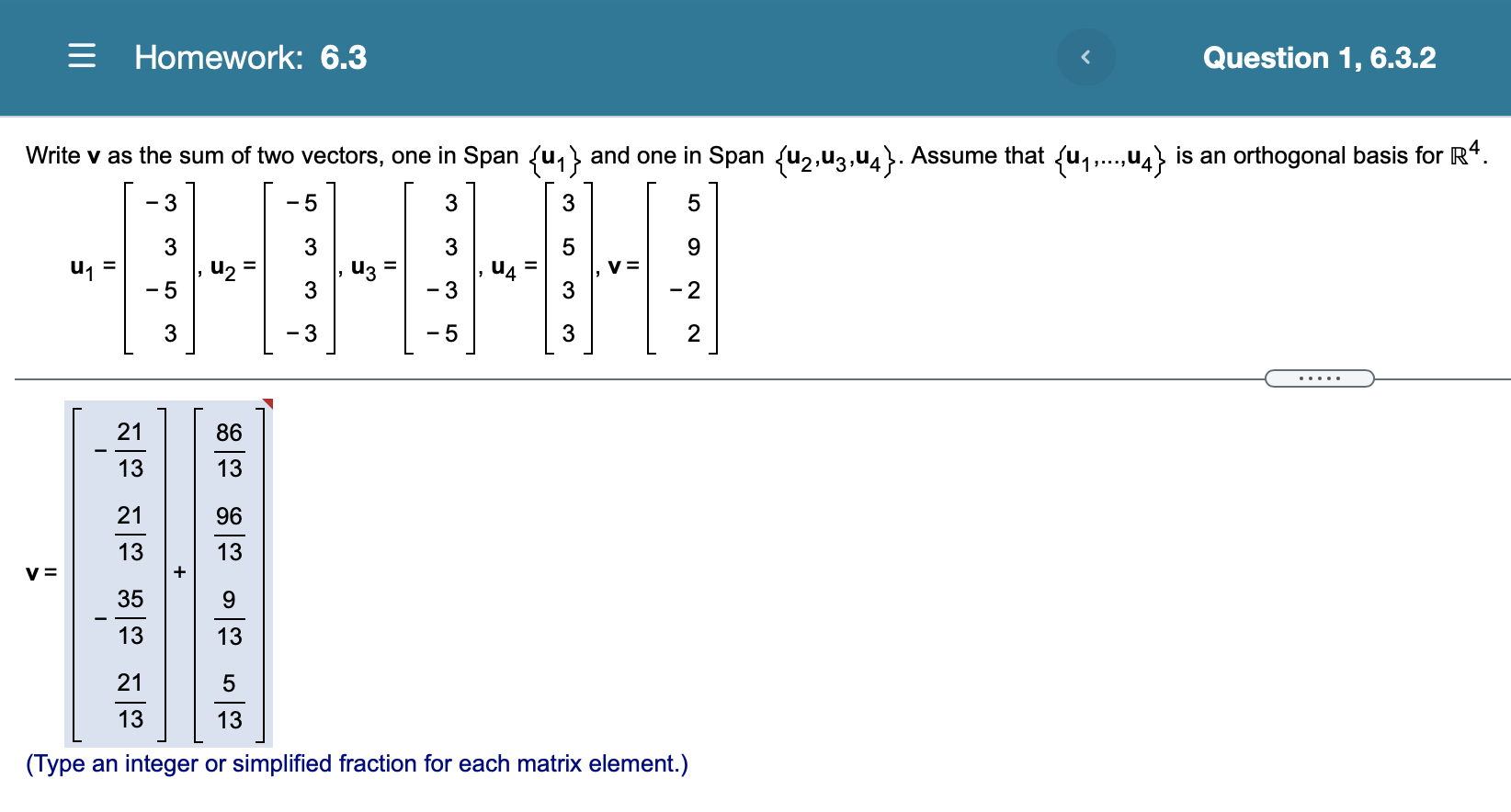 Solved Determine whether the set of vectors is orthonormal.