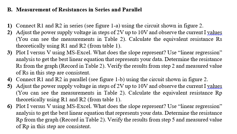 Solved Experimental Set-up The basic circuit used in this | Chegg.com