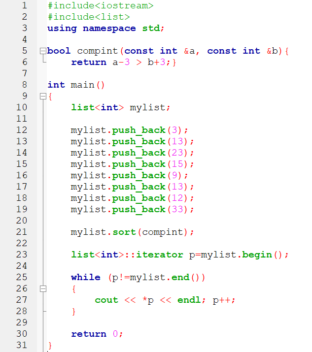 Solved 3. Container, iterator, function. Look at the source | Chegg.com