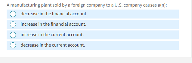 Solved A manufacturing plant sold by a foreign company to a | Chegg.com
