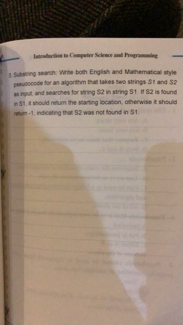 Introduction to Computer Science and Programming 3 | Chegg.com