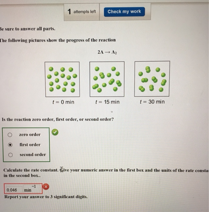 Solved 1 Attempts Left Check My Work Be Sure To Answer All | Chegg.com