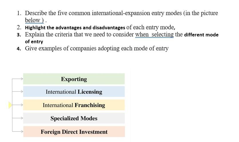 advantages and disadvantages of global expansion