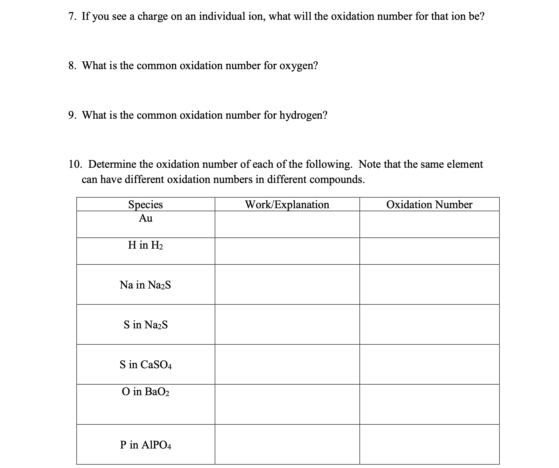 Solved 7. If you see a charge on an individual ion, what | Chegg.com