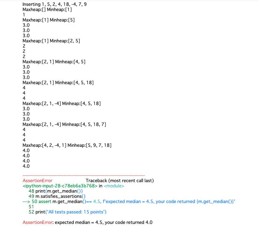 Solved I get this error and cannot figure out what the | Chegg.com