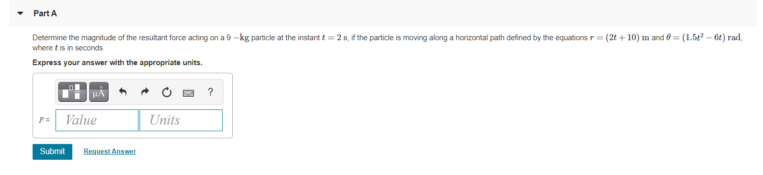 Solved Part A Determine The Magnitude Of The Resultant Force | Chegg.com