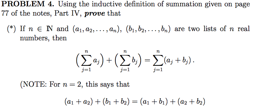 Solved PROBLEM 4. Using the inductive definition of | Chegg.com