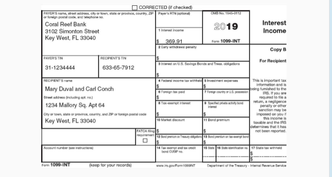 Carl Conch And Mary Duval Are Married And File A Chegg Com