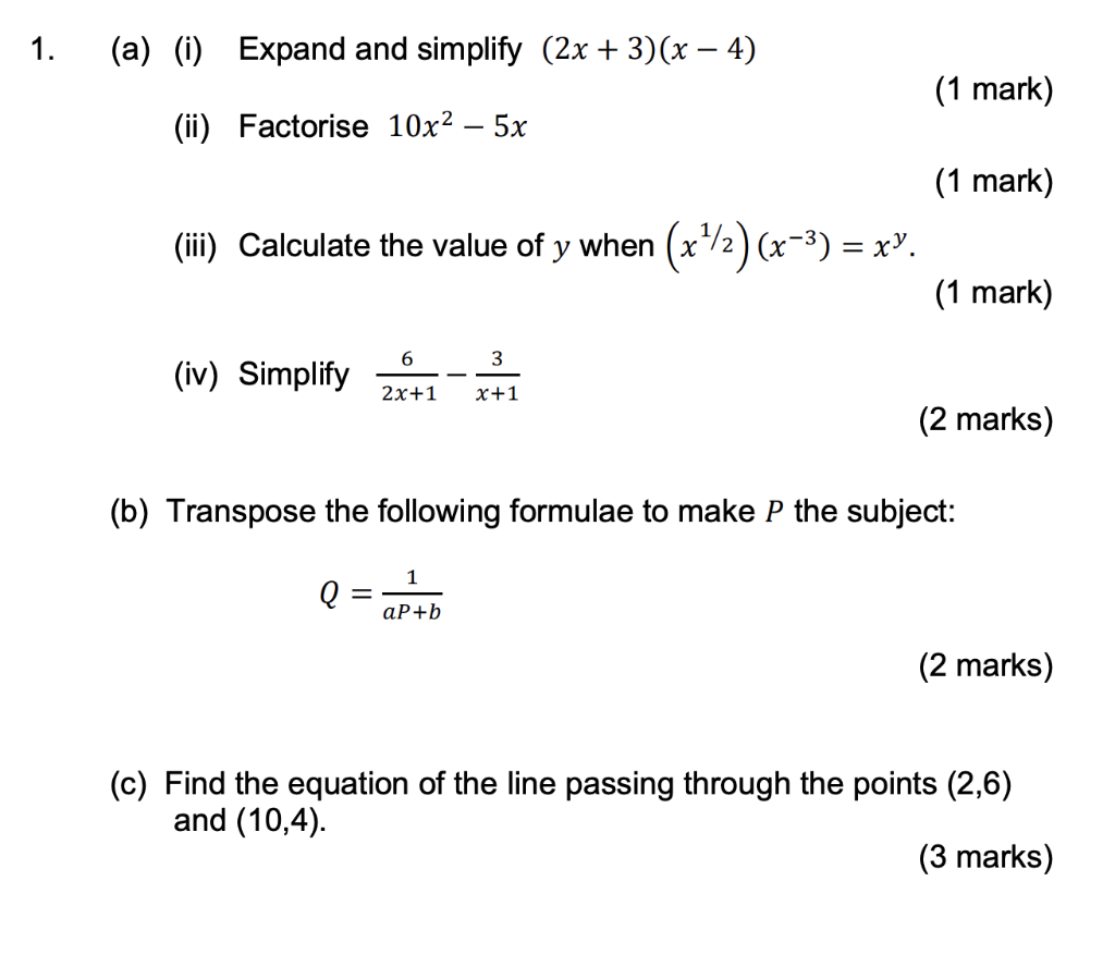 solved-1-a-i-expand-and-simplify-2x-3-x-4-ii-chegg