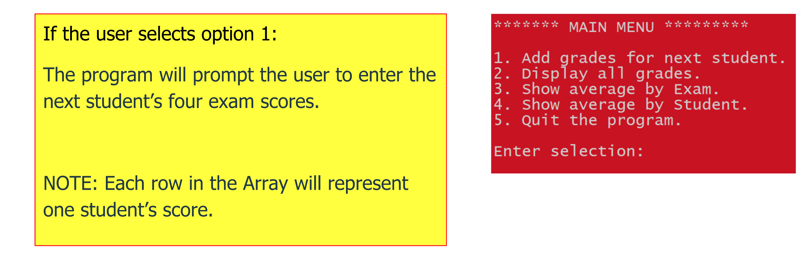 Solved This program will require the programmer to store | Chegg.com