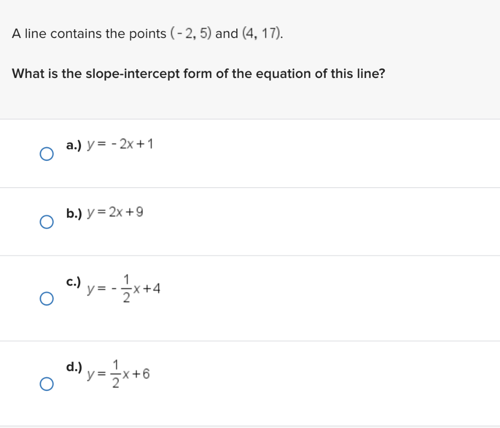 solved-a-line-contains-the-points-2-5-and-4-17-what-is-chegg