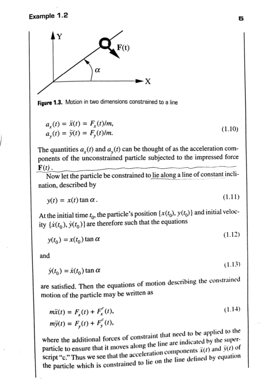 1 2 In Example 1 2 Consider The Particle To Move A Chegg Com