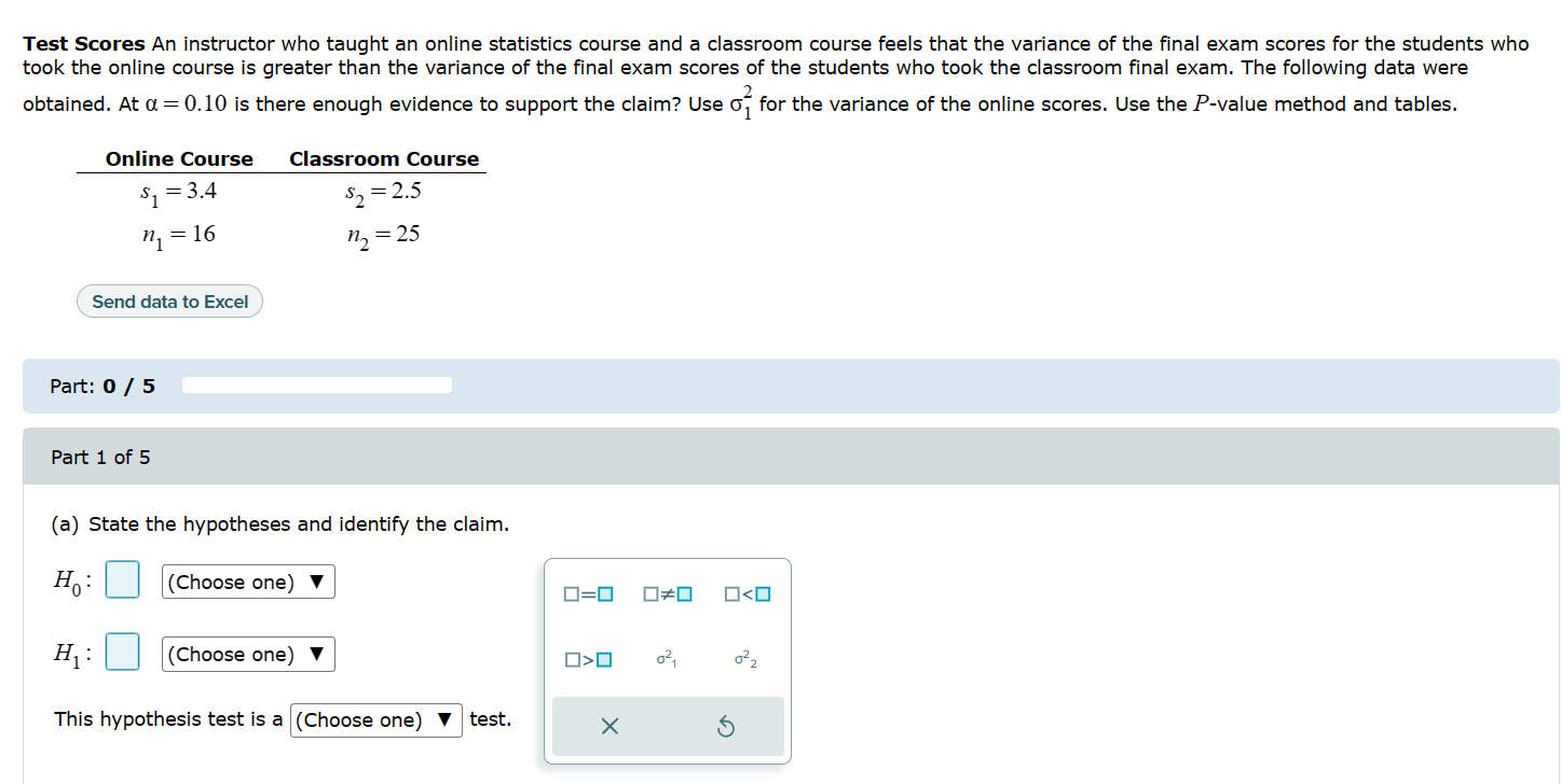 Solved (b)Compute the test value. Always round the F score | Chegg.com