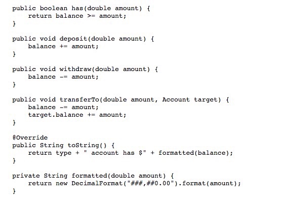 Solved Code in Java The first two images are what we | Chegg.com