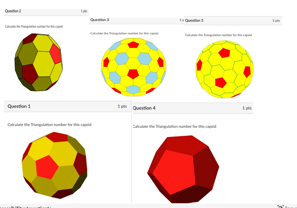 Calculate the Triangulation number for this | Chegg.com
