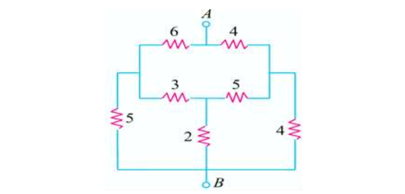 Solved Determine The Resistance Between Points A And B In | Chegg.com