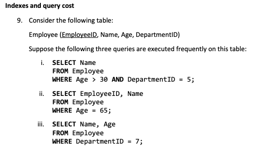 Questions using SQL The Employee table from question | Chegg.com