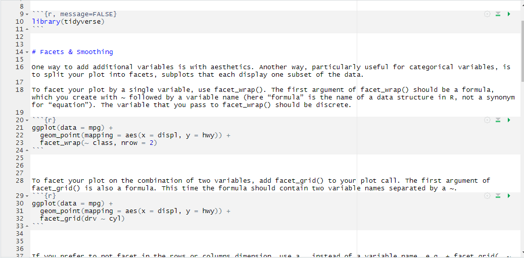 Solved 8 9. ***{r, message=FALSE} 10 library(tidyverse) 11 | Chegg.com