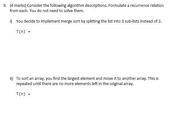 Solved Can you please help with the below computer science - | Chegg.com