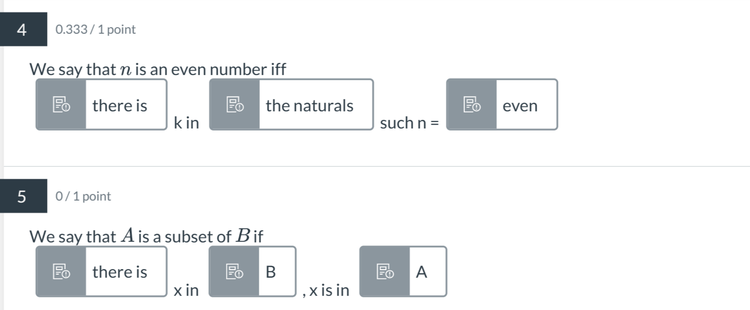 Solved We Say That N Is An Even Number Iff K In 0 1 Point We 