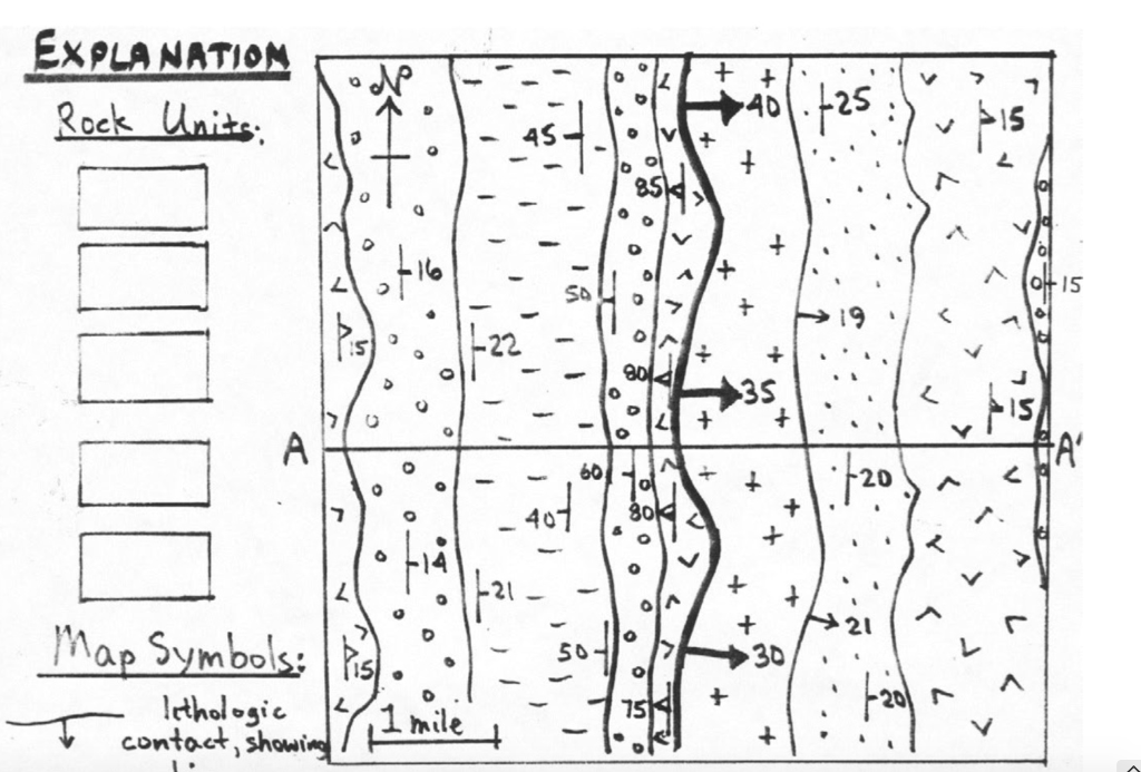 Solved Geologic Cross Section Oldest Geologic Cross S - Vrogue.co