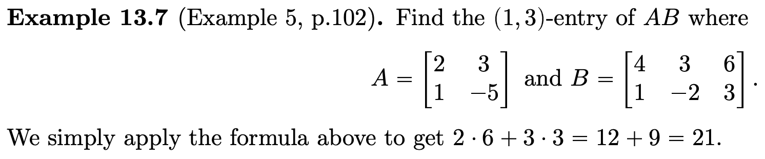 Solved Linear Algebra Can someone explain where they got | Chegg.com