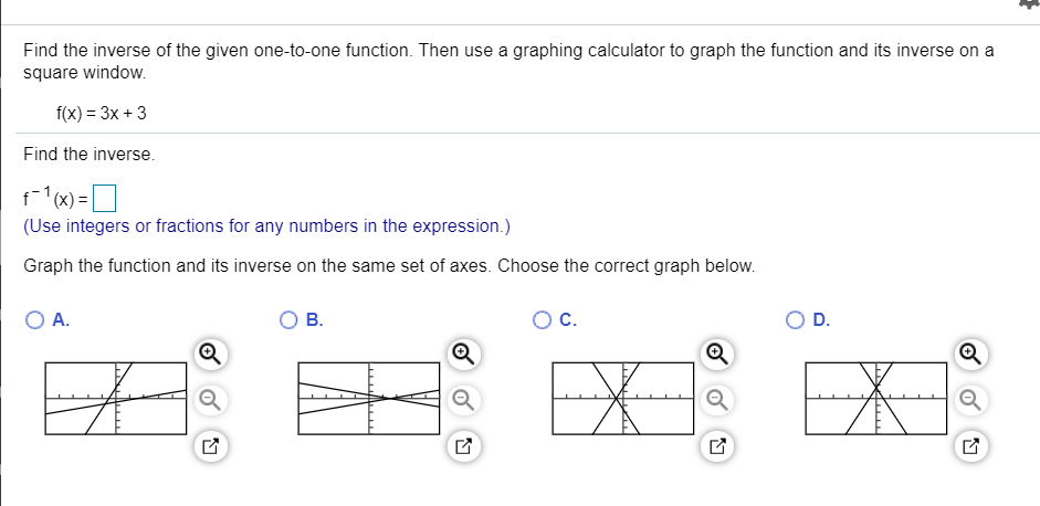 Inverse deals function calculator