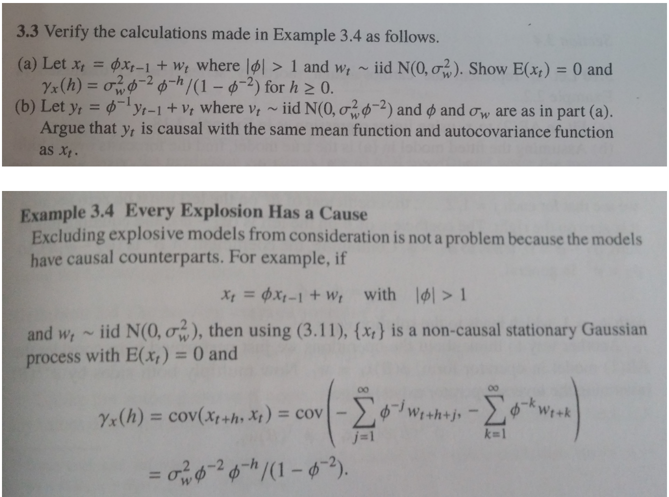 3 3 Verify The Calculations Made In Example 3 4 As Chegg Com