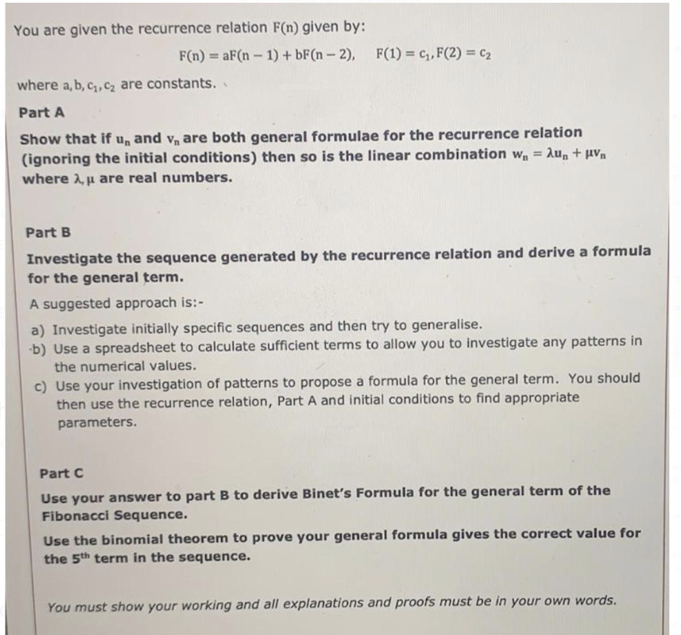 Solved Question is posted with part a and b solved, | Chegg.com