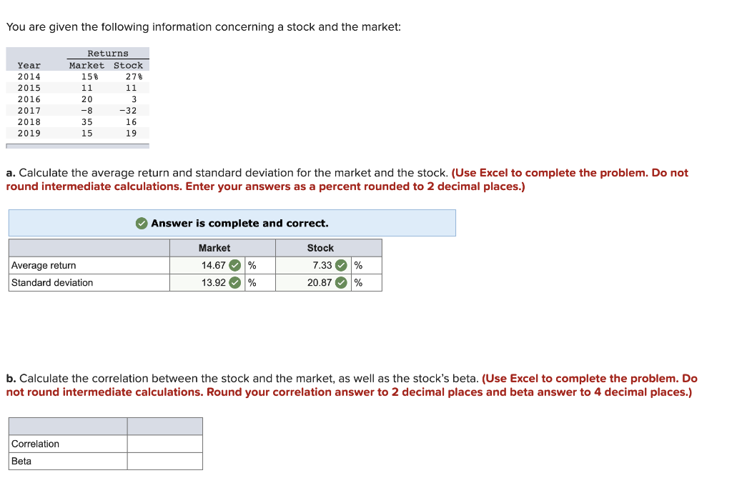 Solved You are given the following information concerning a | Chegg.com