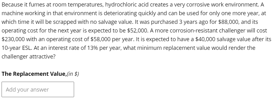 solved-because-it-fumes-at-room-temperatures-hydrochloric-chegg