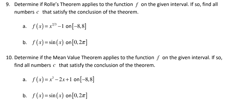 solved-9-determine-if-rolle-s-theorem-applies-to-the-chegg