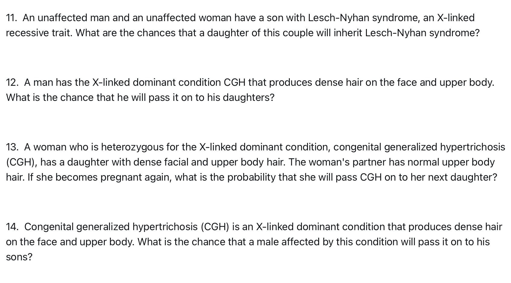 Solved 6. In humans, hemophilia is a sex linked trait. | Chegg.com