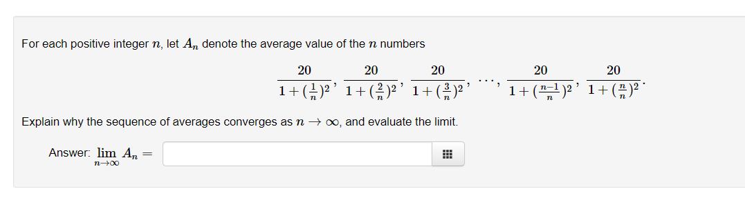 Solved For Each Positive Integer N Let An Denote The 9532