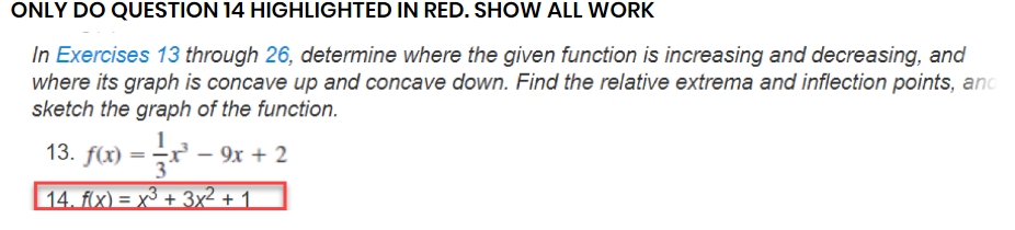 Solved In Exercises 13 through 26, determine where the given | Chegg.com