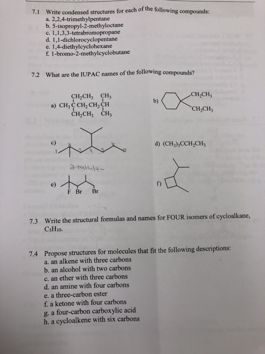 solved-write-condensed-structures-for-each-of-the-following-chegg