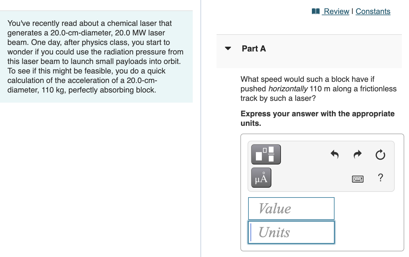 Solved Review | Constants Part A You've Recently Read About | Chegg.com