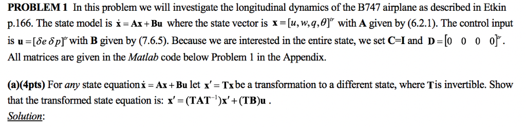 PROBLEM1 In this problem we will investigate the | Chegg.com