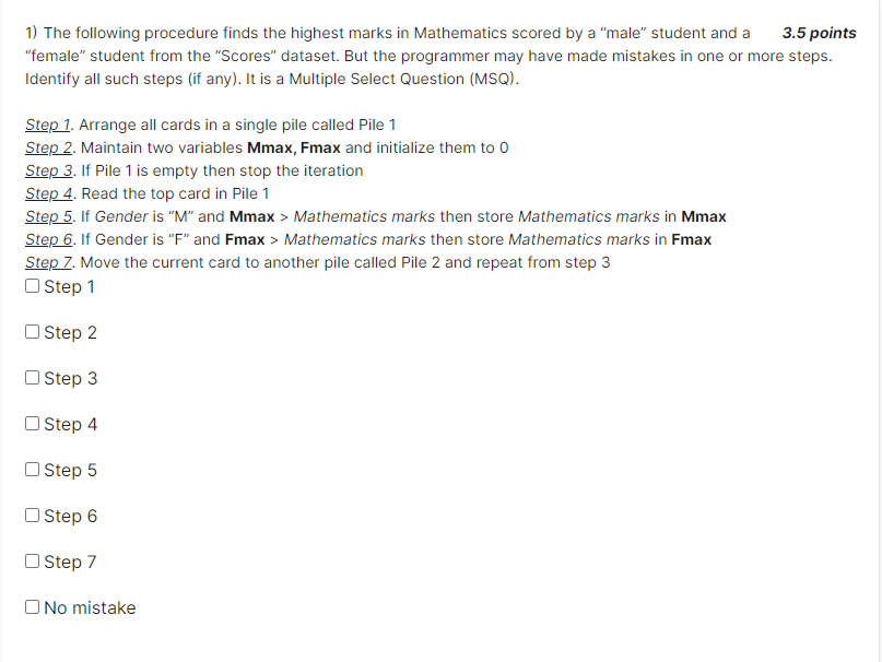 solved-the-following-procedure-finds-the-highest-marks-in-chegg