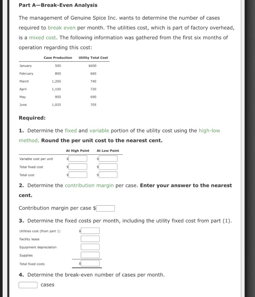 Solved Comprehensive Problem 5 Part A: Note: You Must | Chegg.com