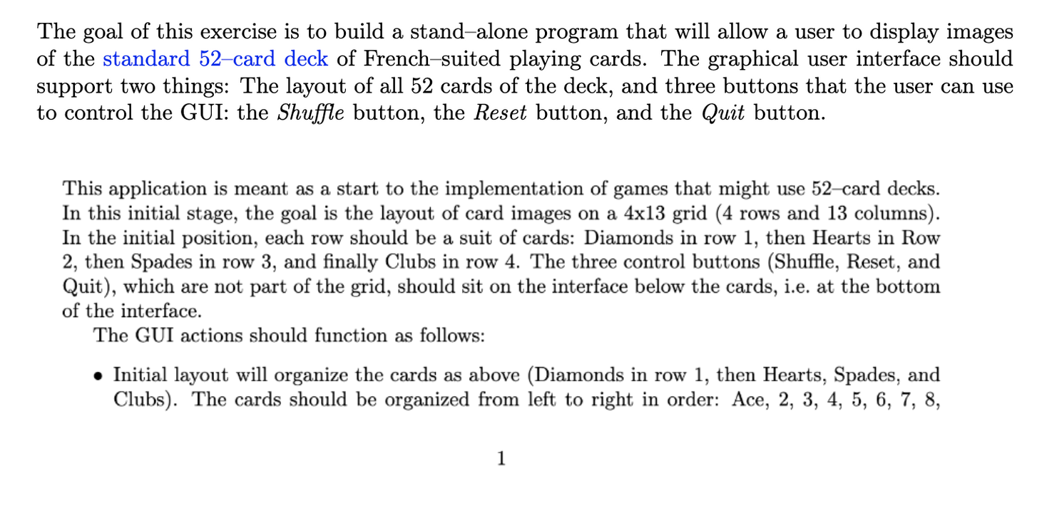Solved The goal of this exercise is to build a stand-alone | Chegg.com